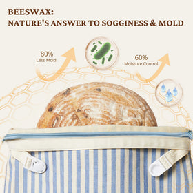 Bronypro beeswax lining close-up highlights natural breathability.