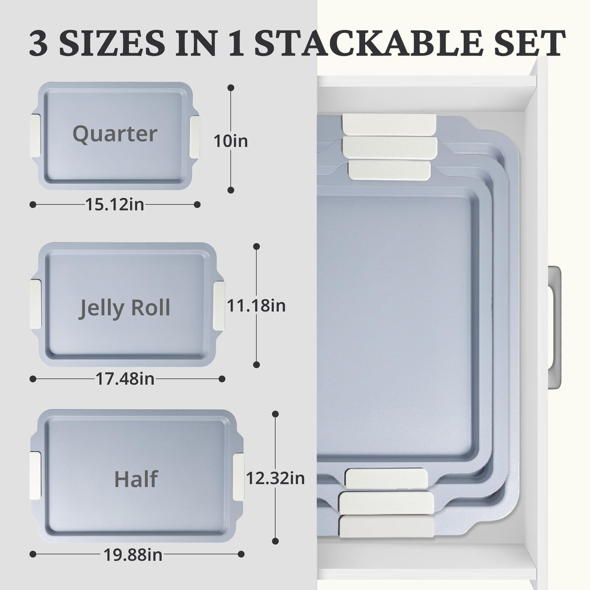 BronyPro heavy-duty aluminized steel pan delivers even heating