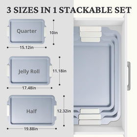 BronyPro heavy-duty aluminized steel pan delivers even heating
