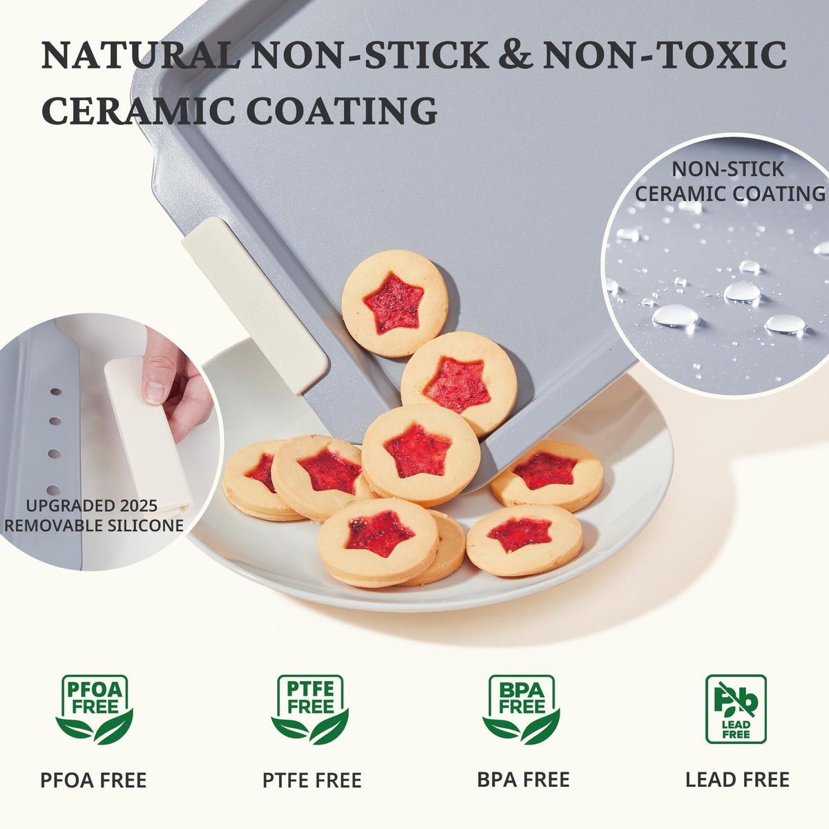BronyPro jelly-roll pan ideal for sheet cakes and roasted vegetables