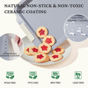 BronyPro jelly-roll pan ideal for sheet cakes and roasted vegetables