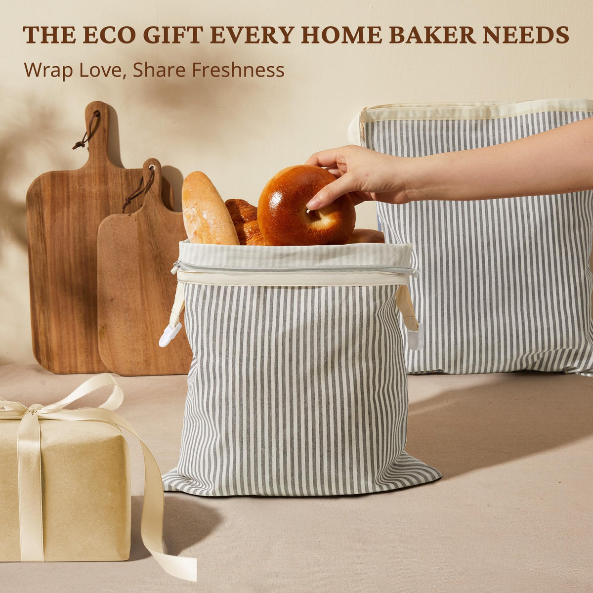 BRONYPRO natural, odor-free materials used in bread bags