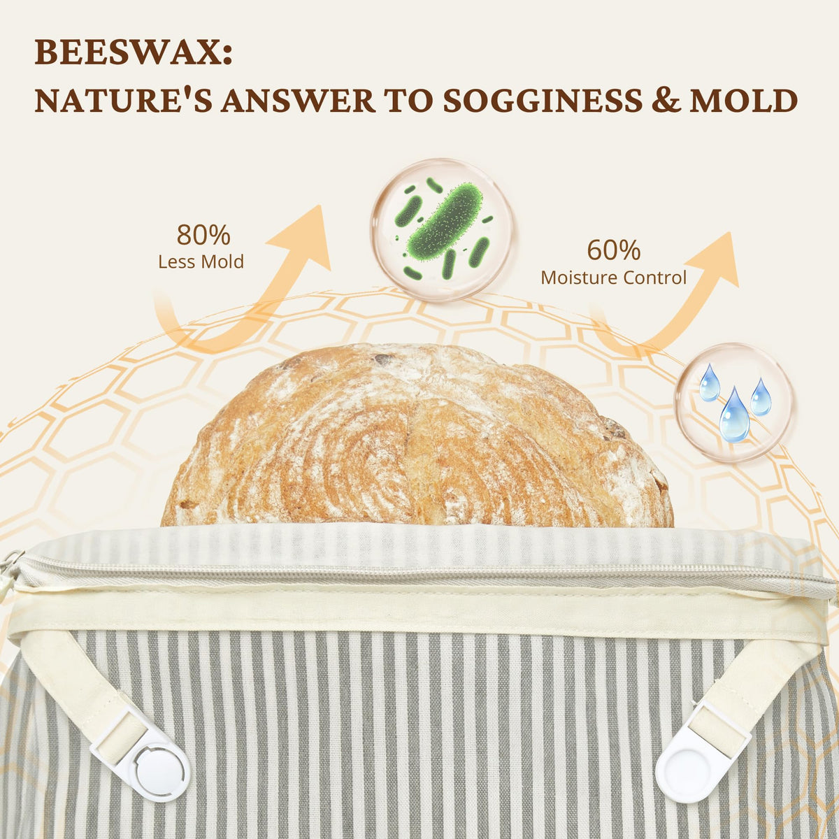 BRONYPRO organic linen fabric texture highlights durable material