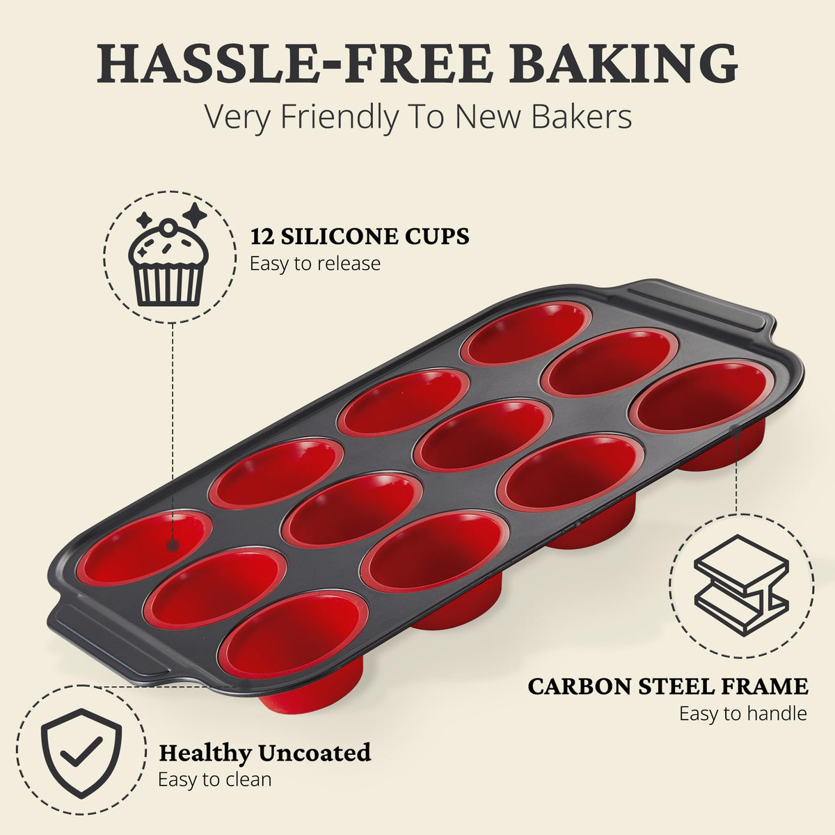 BronyPro oven/microwave/dishwasher-safe bakeware for versatile use