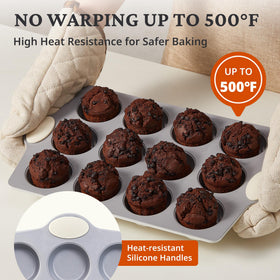 BRONYPRO oven-safe, dishwasher-friendly design simplifies weeknight baking.