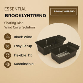 Brooklyntrend chafer wind guard provides stable, secure fit.