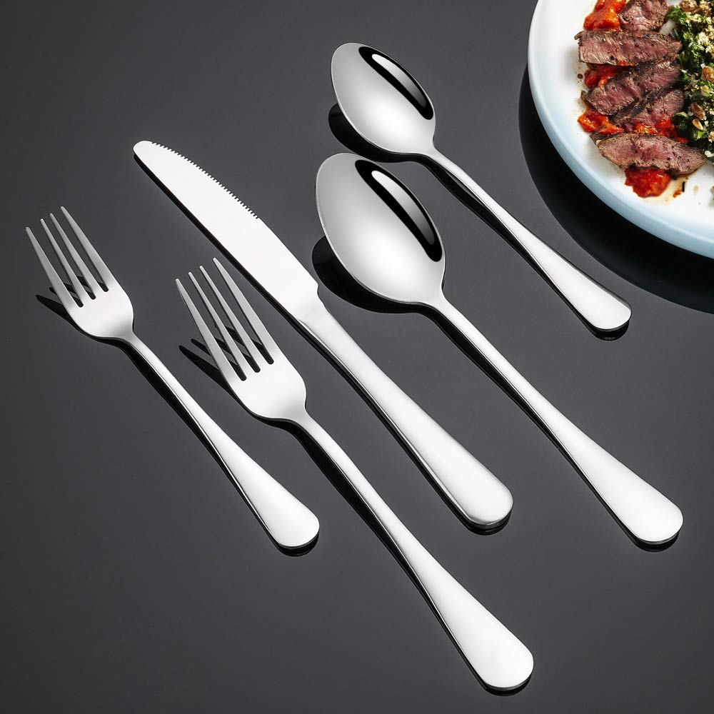 BRIOUT Silverware Set tea spoon ideal for daily beverages and desserts