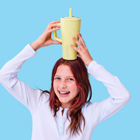 BrüMate BevGuard insulation keeps drinks cold for hours.