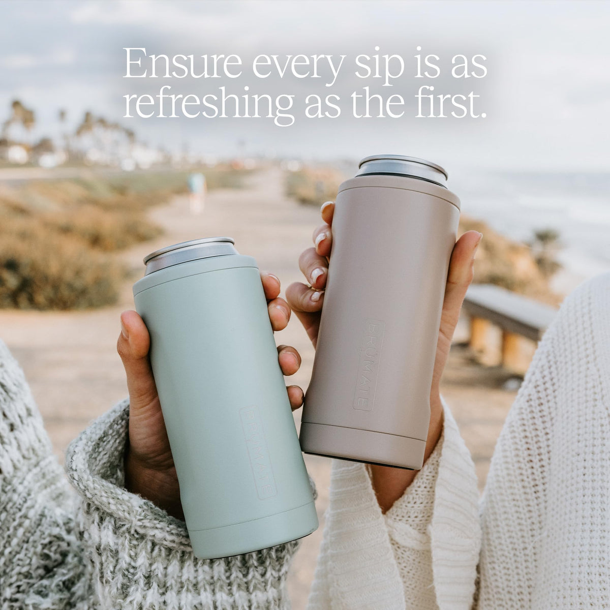BrüMate Hopsulator Slim finishes are dishwasher safe for easy cleaning.