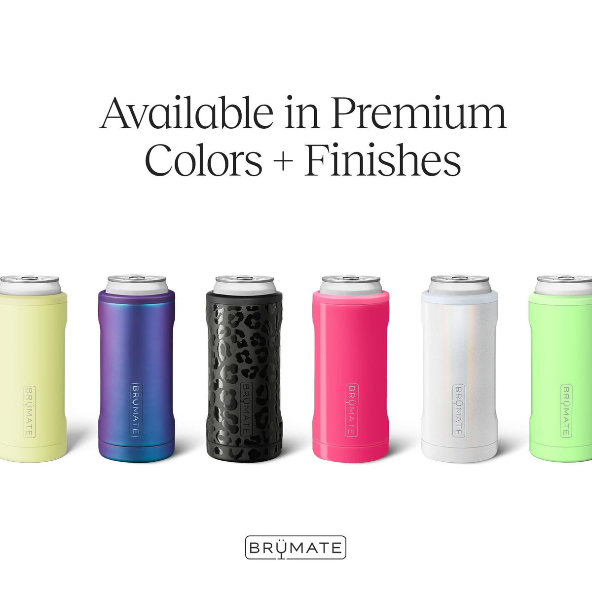 BrüMate Hopsulator Slim's double-wall stainless steel keeps beverages cold.