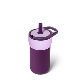 BrüMate Leap 12oz leakproof tumbler with handle for mess-free on-the-go sipping