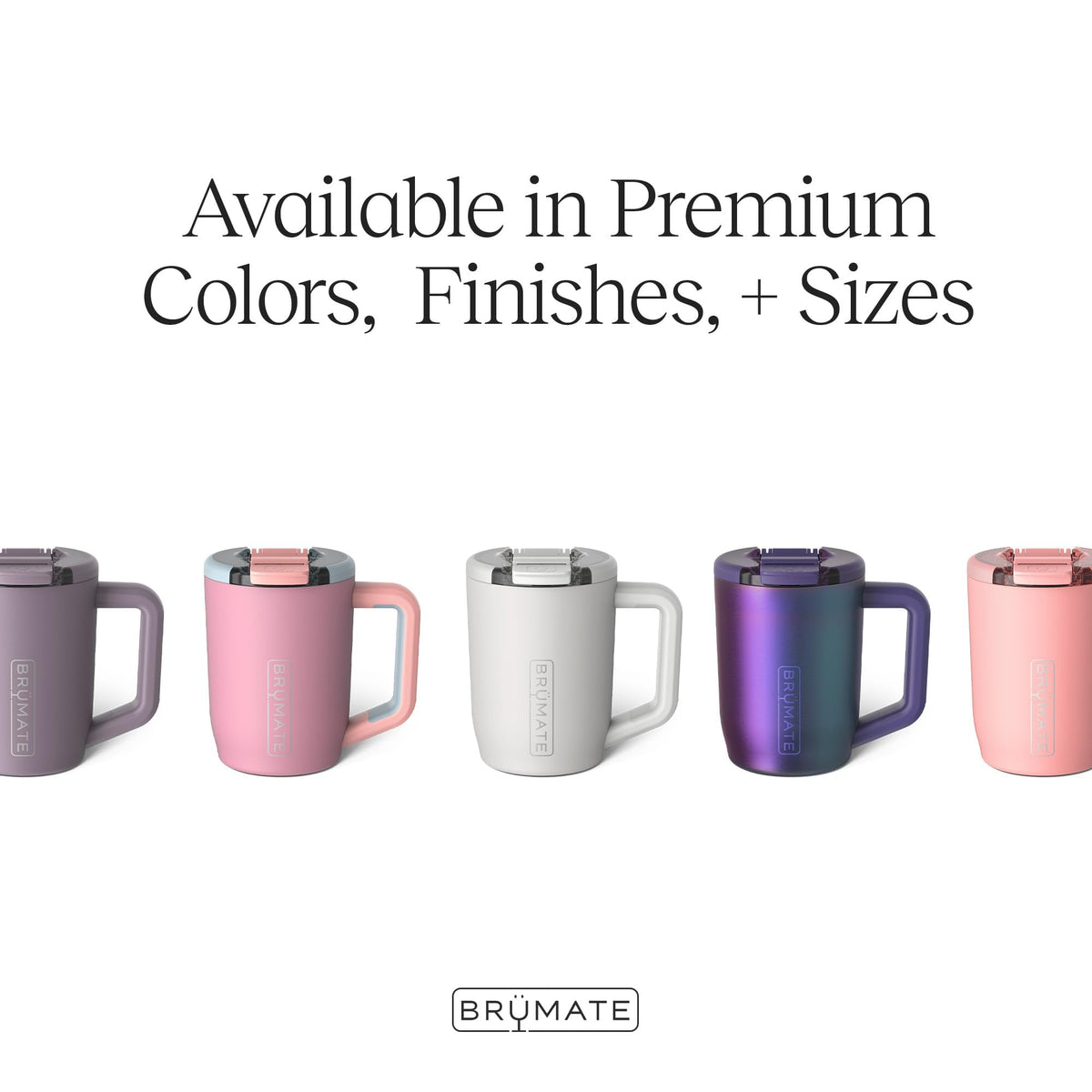 BrüMate Müv 15oz mug BevGuard insulation keeps drink hot or cold