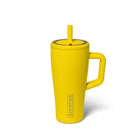 BrüMate Era pineapple tumbler front view showing leakproof design for on-the-go.