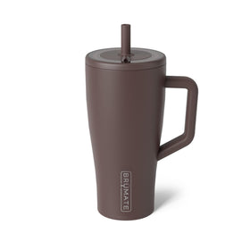 BrüMate Era 30oz tumbler with handle and straw, leakproof on the go.