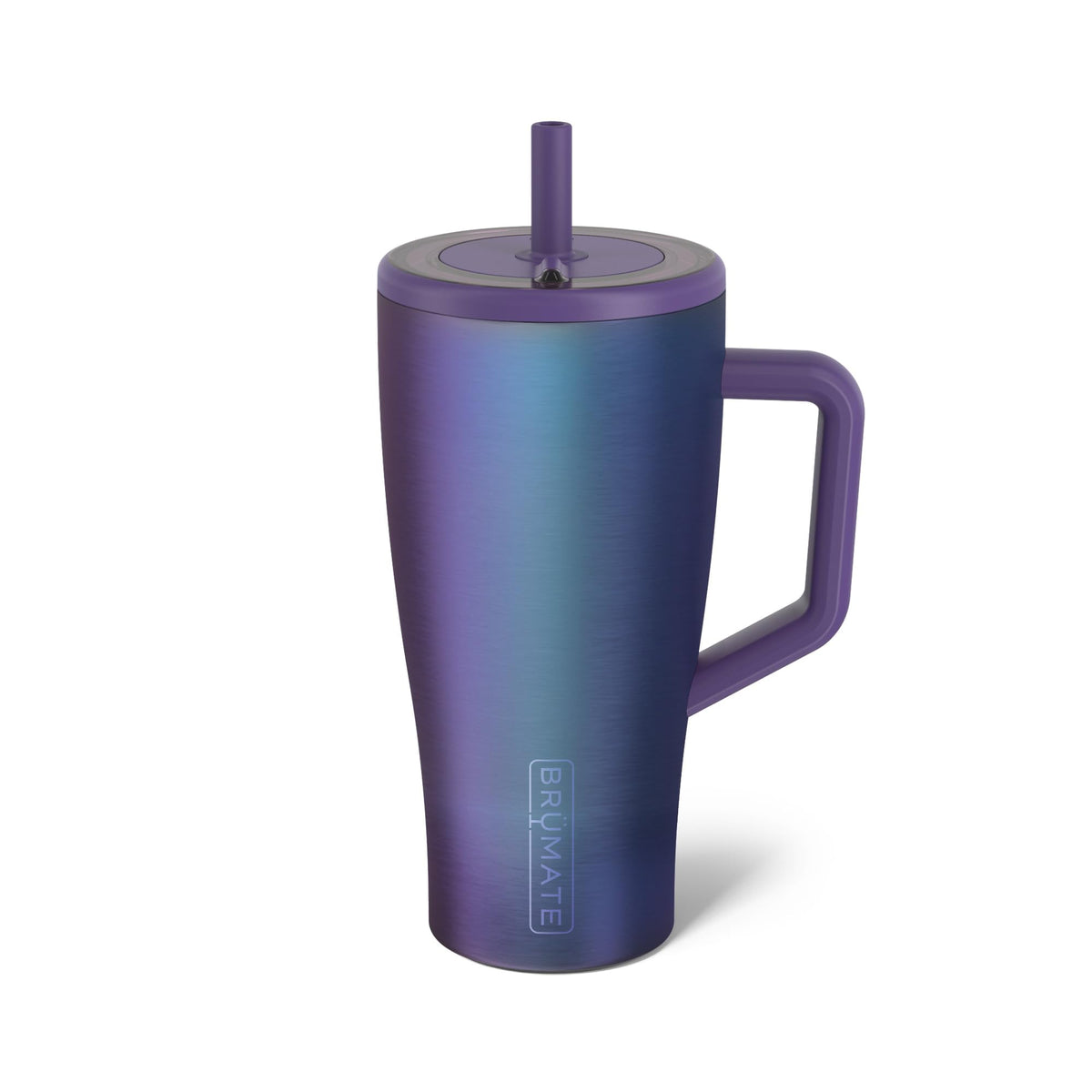 BrüMate Era 30oz tumbler with handle and straw, leakproof for travel