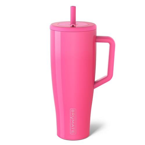 BrüMate Era 40 oz tumbler with handle shown in full view for portable hydration
