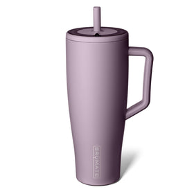 BrüMate Era 40 oz tumbler with lilac dusk finish and handle for on-the-go hydration