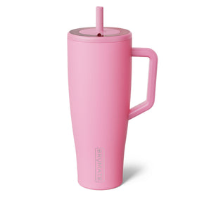BrüMate Era 40oz tumbler in Primrose with leakproof design for on-the-go hydration.