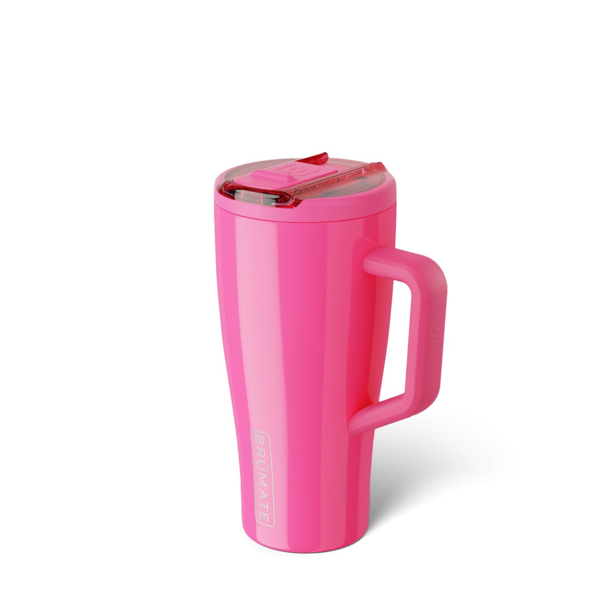 BrüMate Era Flip 30oz with ColdKey metal straw for a cool sip.
