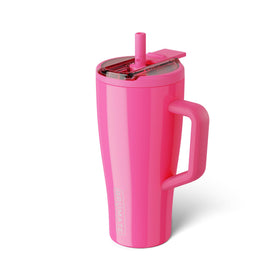 BrüMate Era Flip 30oz with leakproof lid ensuring secure transport.