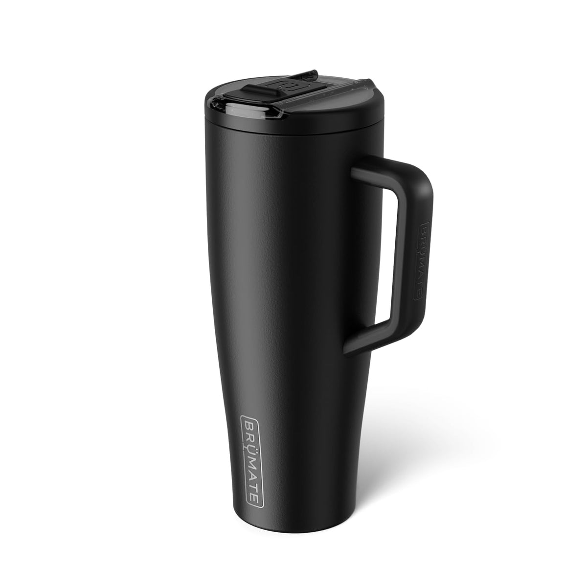 BrüMate Era Flip 40oz with ColdKey metal straw for a plastic-free sip.