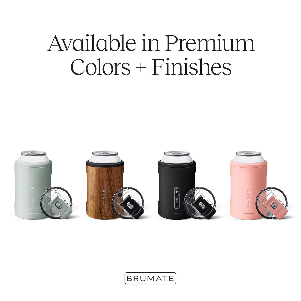 BrüMate Hopsulator Duo with BevLock lid creates a leakproof insulated tumbler.