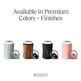 BrüMate Hopsulator Duo with BevLock lid creates a leakproof insulated tumbler.