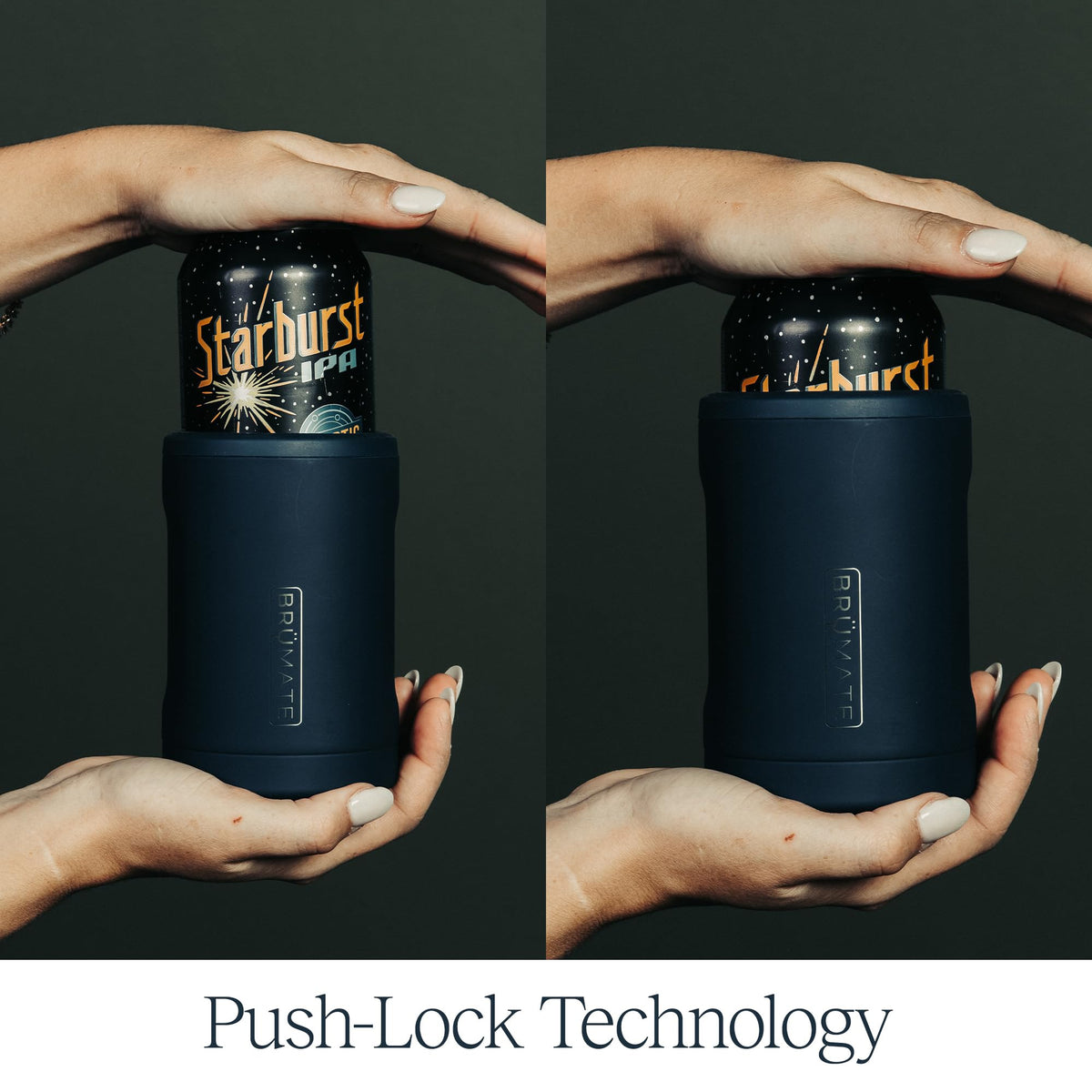 BrüMate Hopsulator Duo double-wall copper insulation maintains chill and carbonation.