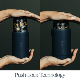 BrüMate Hopsulator Duo double-wall copper insulation maintains chill and carbonation.