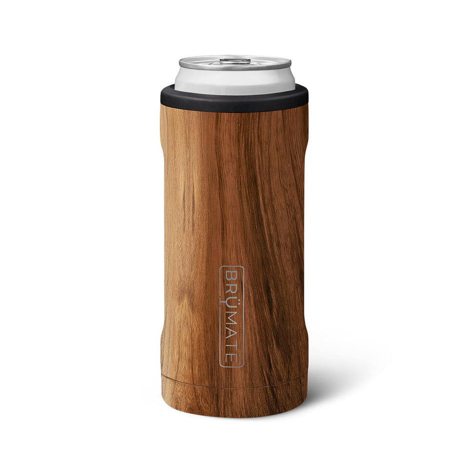 BrüMate Hopsulator Slim 12oz cans insulated sleeve keeps drinks cold.