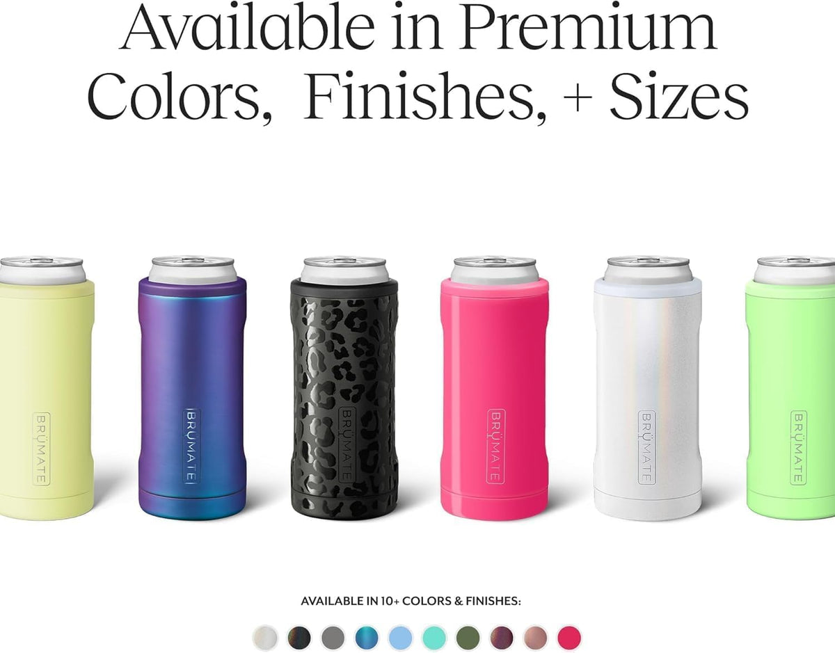 BrüMate Hopsulator Slim push-lock gasket secures cans for easy sipping.