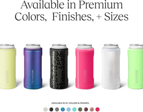 BrüMate Hopsulator Slim push-lock gasket secures cans for easy sipping.