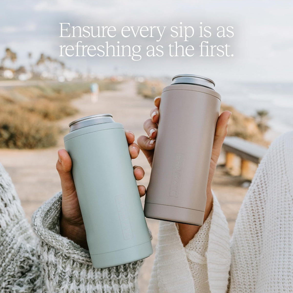 BrüMate Hopsulator Slim dishwasher-safe finish for effortless cleaning.