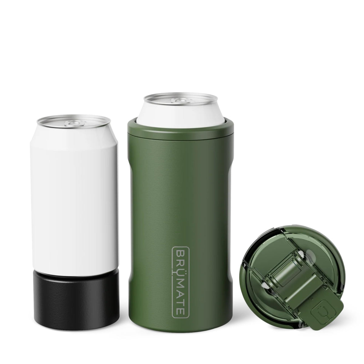 BrüMate Hopsulator Trio 3in1 cooler keeps drinks ice cold.