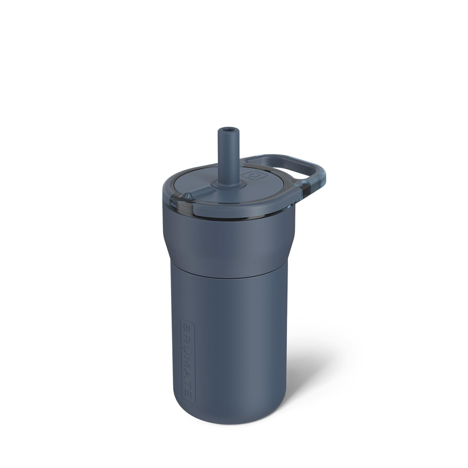 BrüMate Leap 12oz leakproof tumbler Nightfall Blue, spill-free on the go