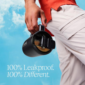 BrüMate Müv 15oz comfort-grip handle shown for daily use