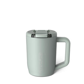 BrüMate Müv 15oz with handle side view, comfortable travel-friendly grip.