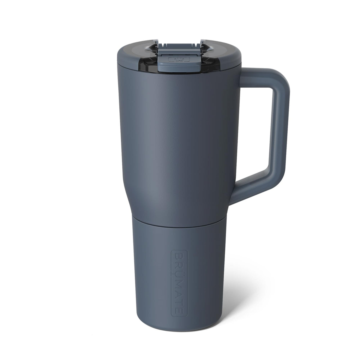 BrüMate Müv 35oz mug in Nightfall Blue with insulated wall for hot or cold drinks on the go