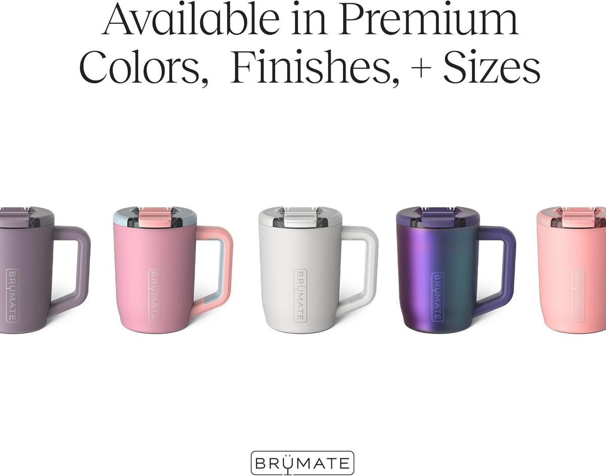 BrüMate Müv BevGuard insulation preserves hot or cold drinks.