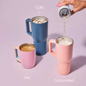 BrüMate Müv finishes are dishwasher-safe for easy cleanup