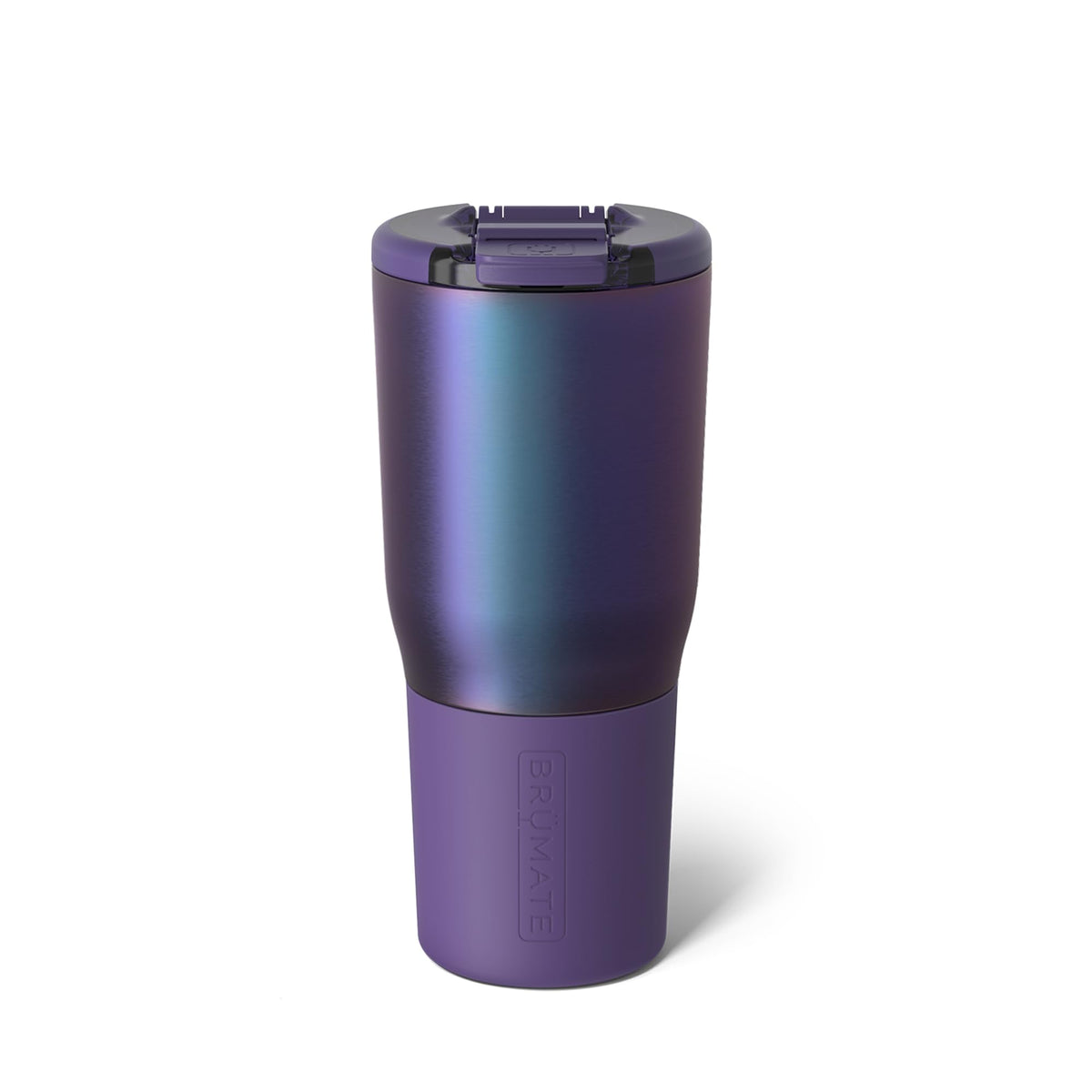 BrüMate Nav 25oz leakproof travel tumbler with secure lid.