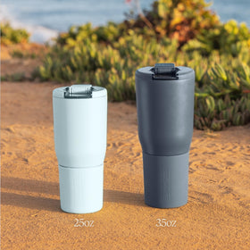 BrüMate Nav OctaLock lid system offers eight sipping positions.