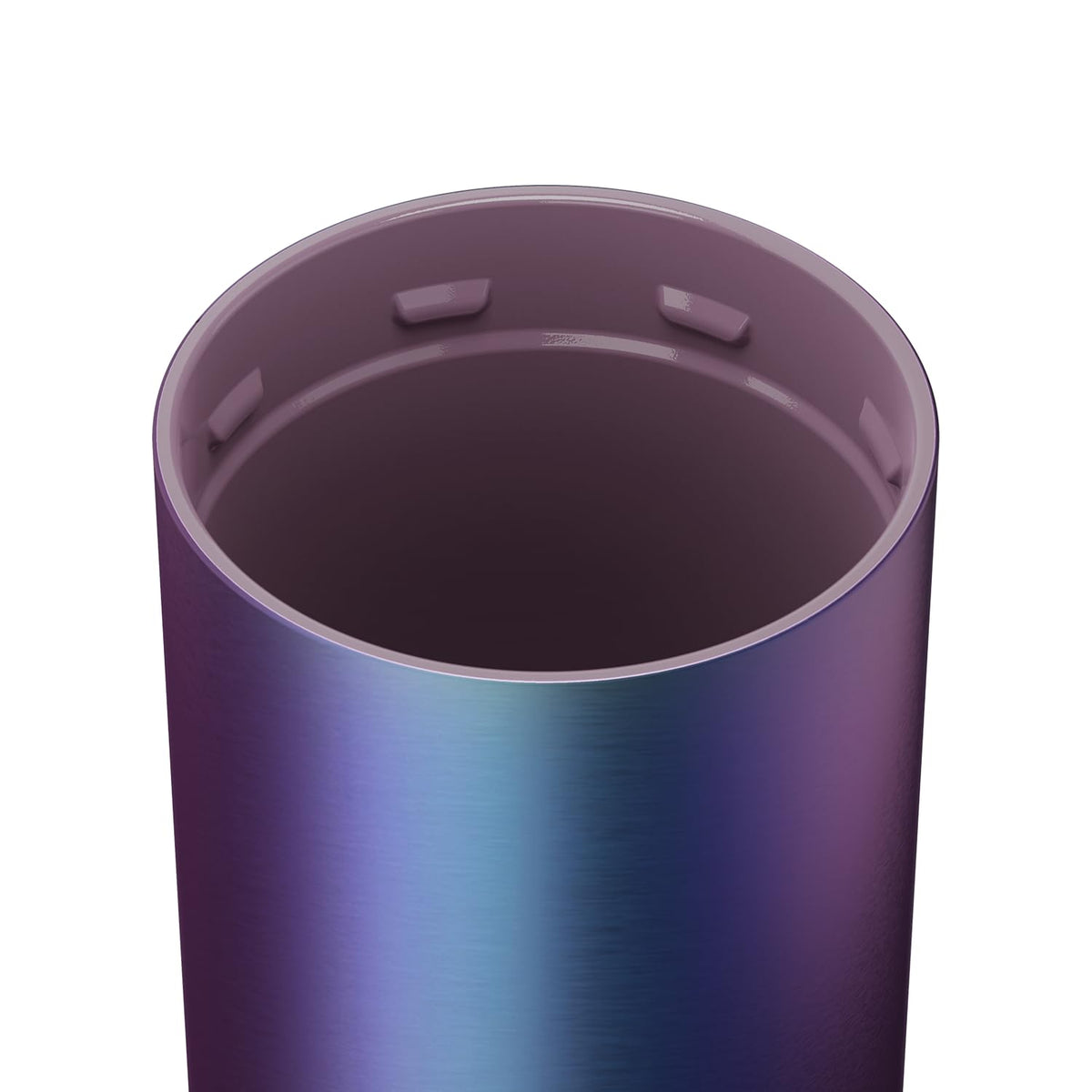 BrüMate Strova ceramic interior detail showcases PureSip for cleaner flavor