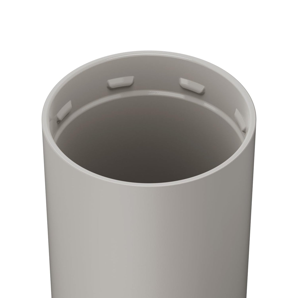 BrüMate Strova ceramic interior for authentic mug feel