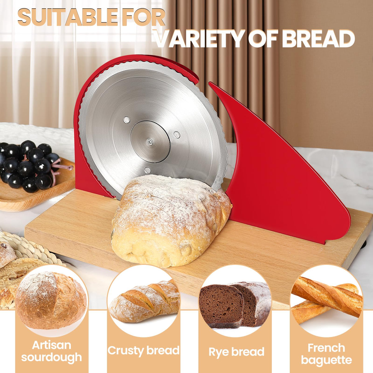 Brvclon compact design fits small kitchens and easy storage.