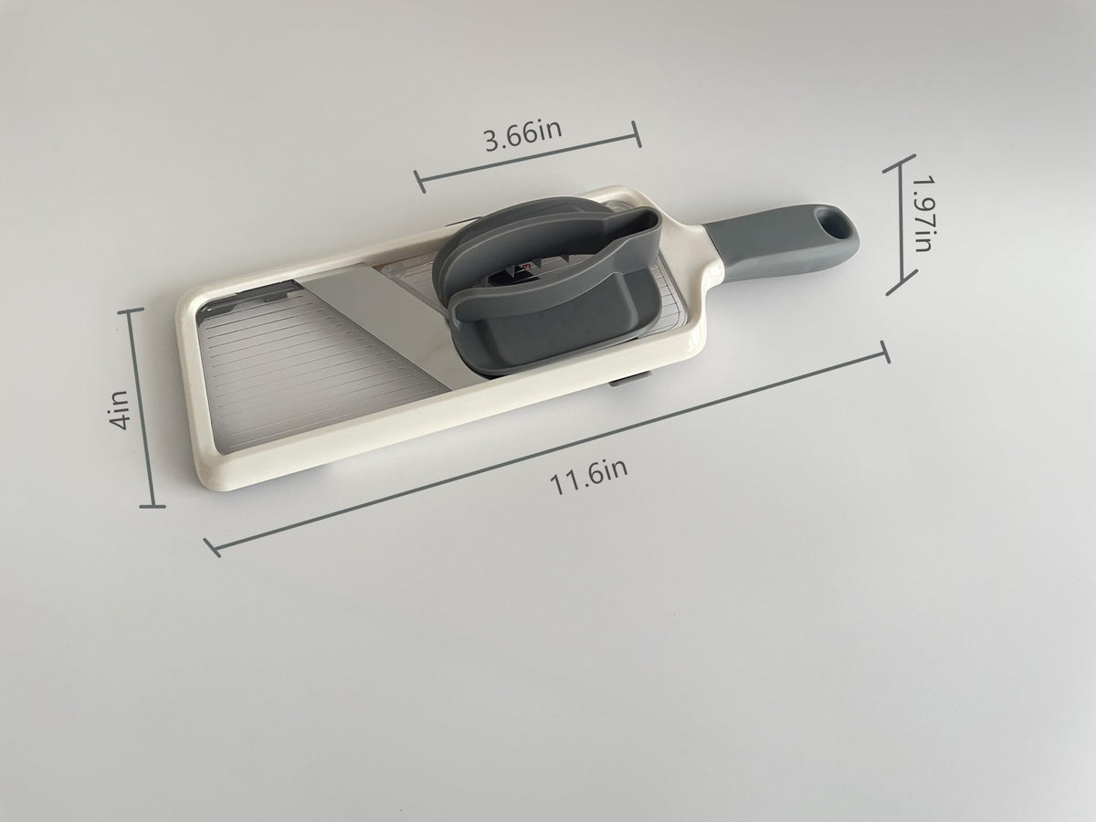 Brvnpily Handheld Mandoline disassembly-friendly parts allow quick cleaning and maintenance.