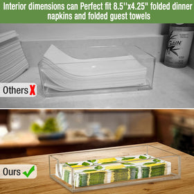 Bryantye napkin holder at a wedding or party setup enhances table presentation.
