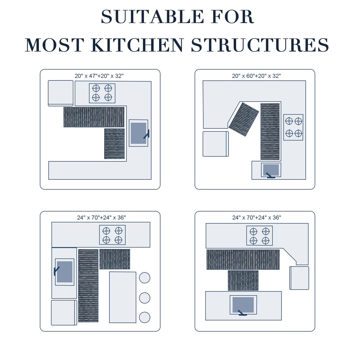BSICPRO stain-resistant materials help keep kitchens clean and tidy