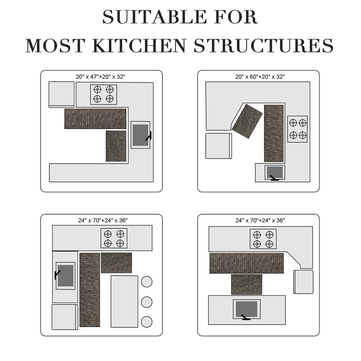 BSICPRO thick cushioned surface reduces foot fatigue during long tasks.