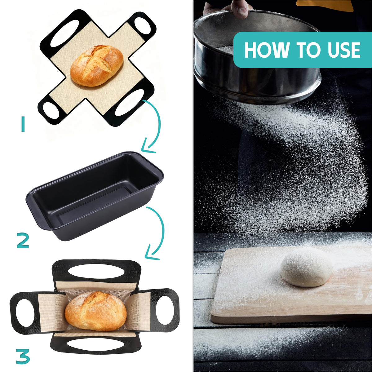 BSTUR oven-safe baking kit suitable for versatile recipes